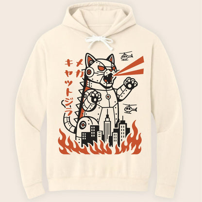 Mecha Kyattojira Hoodie Ivory / S 15463216375907926163 Hoodie