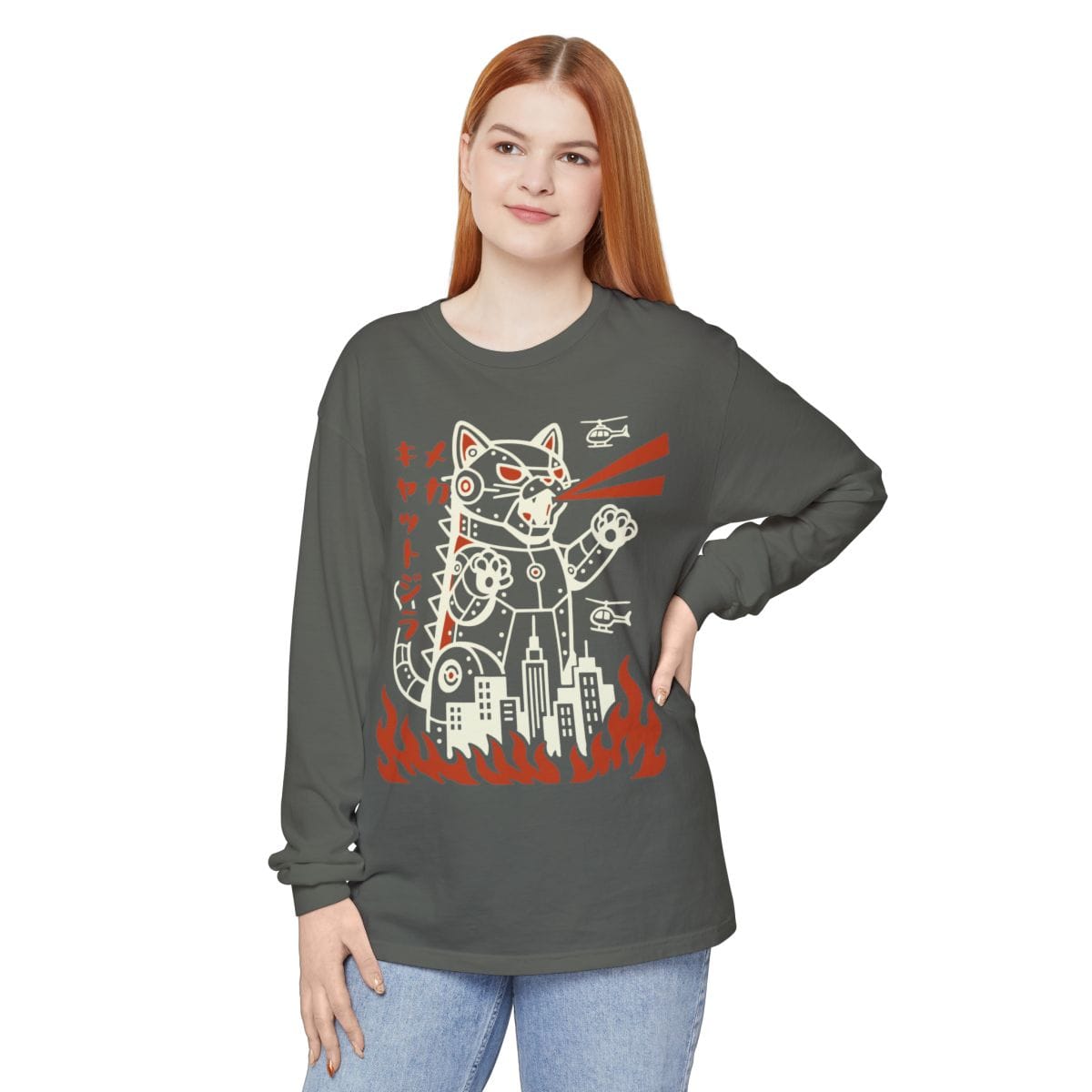 Mecha Kyattojira Long Sleeve Long-sleeve