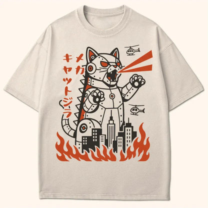 Mecha Kyattojira T-Shirt Ivory / S 16674366005602346385 T-Shirt