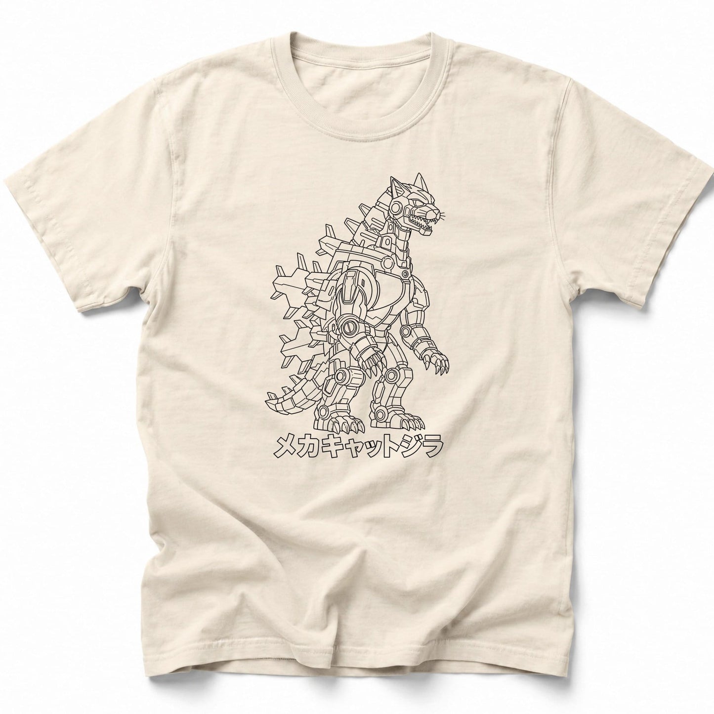 Mechanical Beast T-Shirt Ivory / S 18495875955013555748 T-Shirt