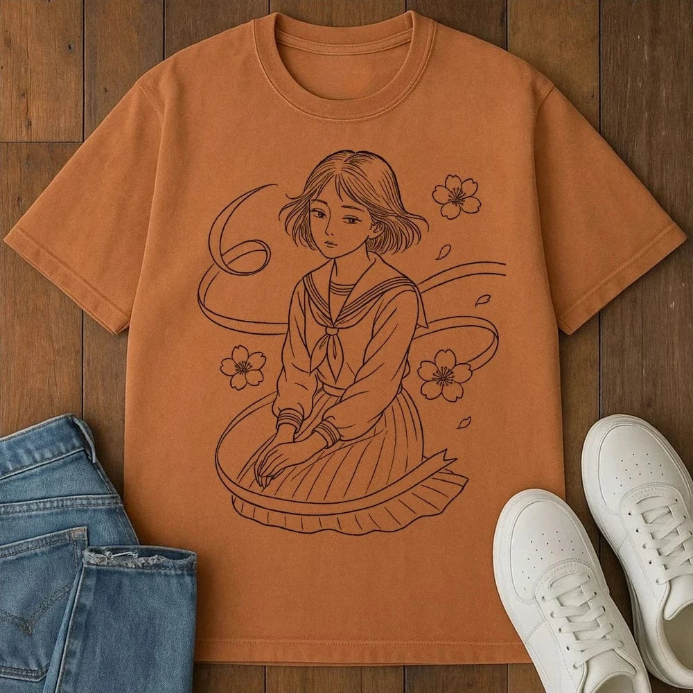 Melancholy Bloom T-Shirt Yam / S 10875119113821284109 T-Shirt