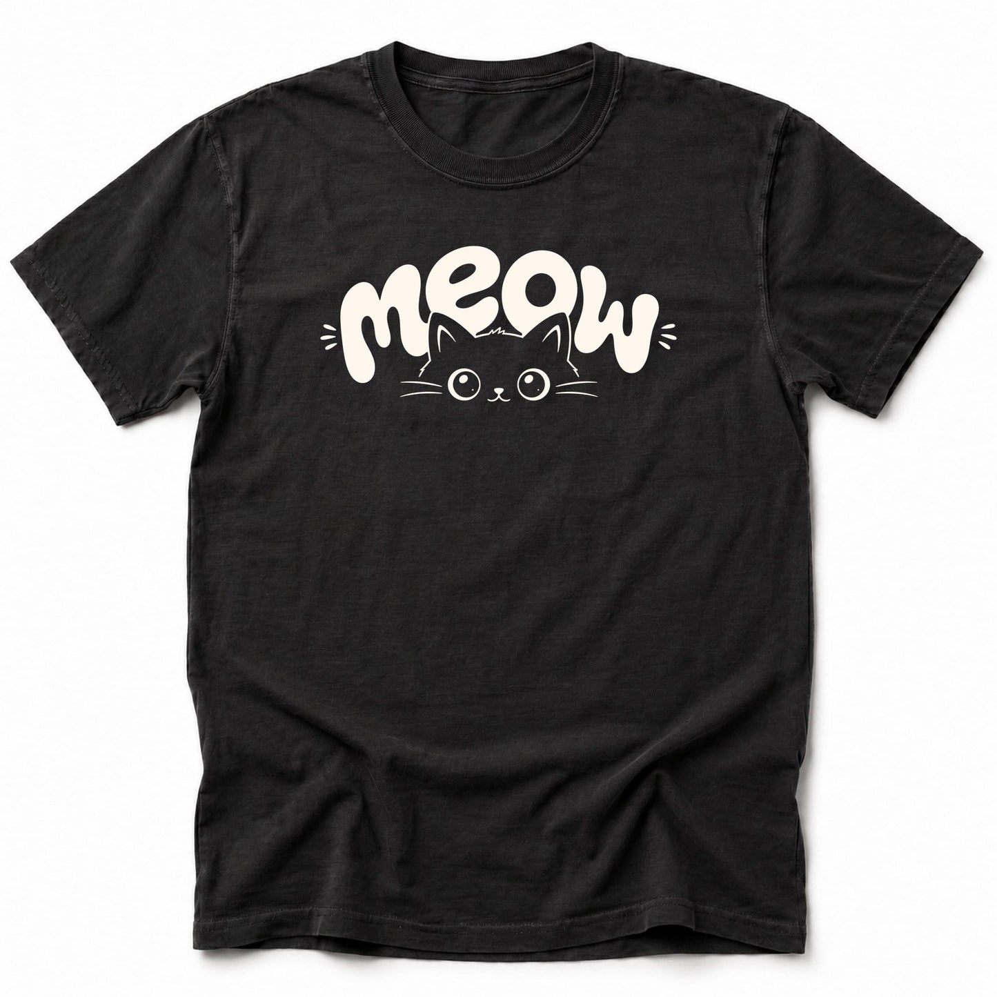 Meow Fad T-Shirt Black / S 29651313369752226270 T-Shirt