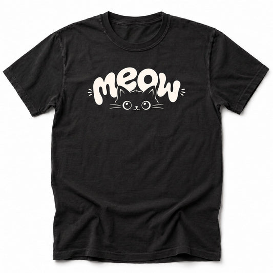 Meow Fad T-Shirt Black / S 29651313369752226270 T-Shirt