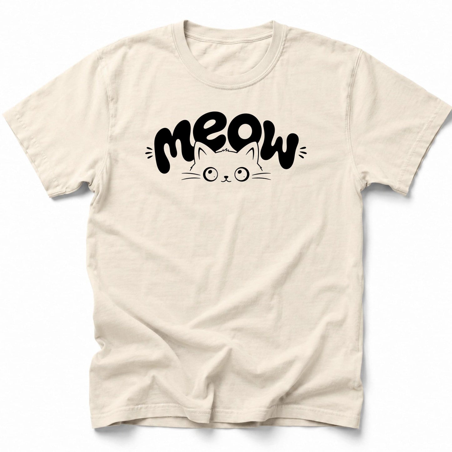 Meow Fad T-Shirt Ivory / S 33603858380883042997 T-Shirt