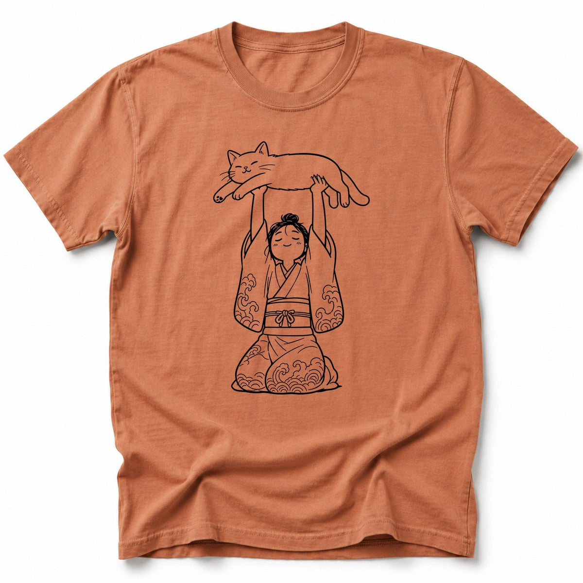 Meow Offering T-Shirt Yam / S 60265890742832798213 T-Shirt