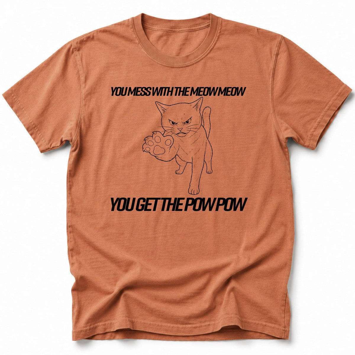 Meow Pow T-Shirt Yam / S 98916201235695661912 T-Shirt