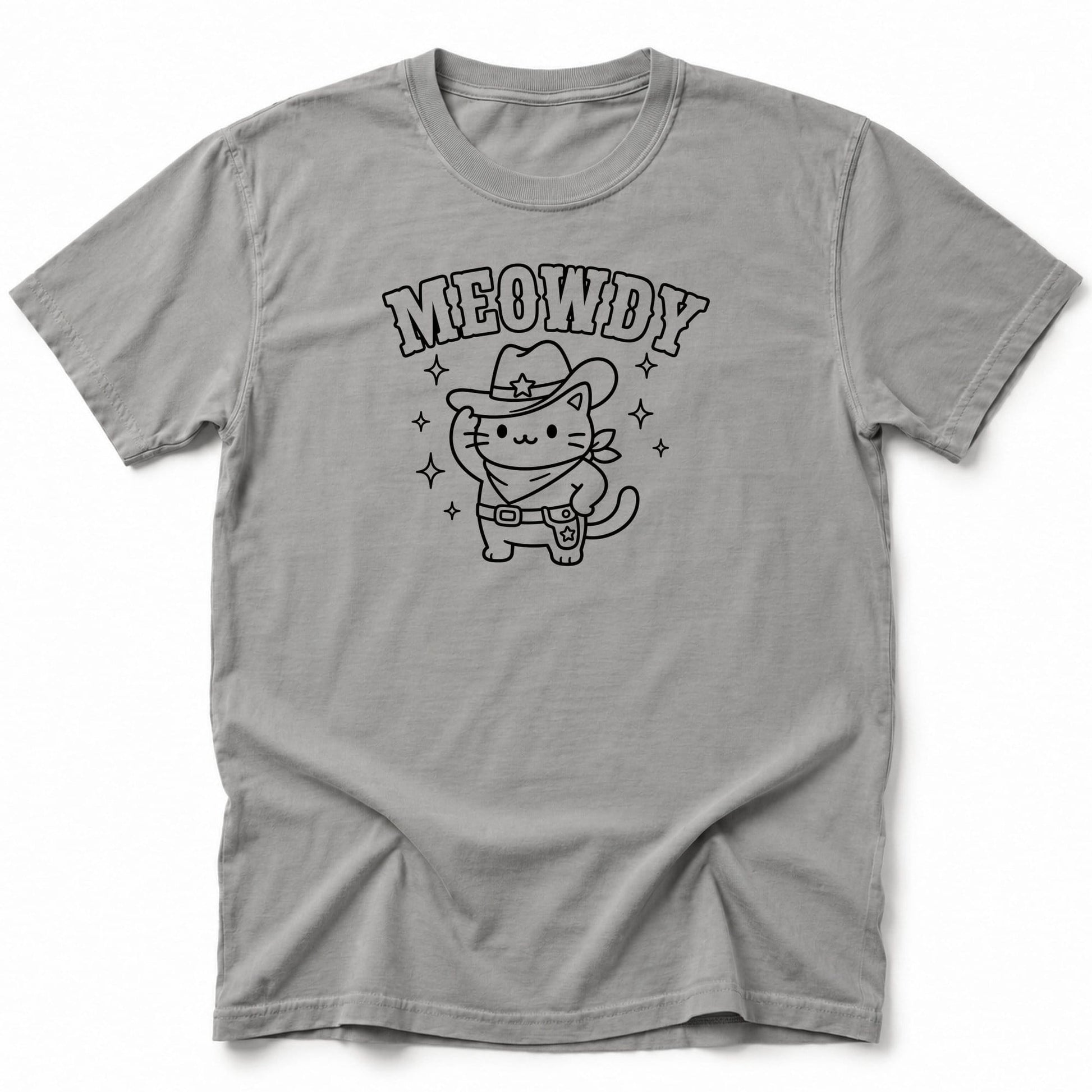 Meowdy Fun T-Shirt Grey / S 23941044793000138899 T-Shirt