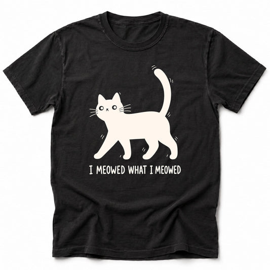 Meowed T-Shirt Black / S 14979105592683751620 T-Shirt