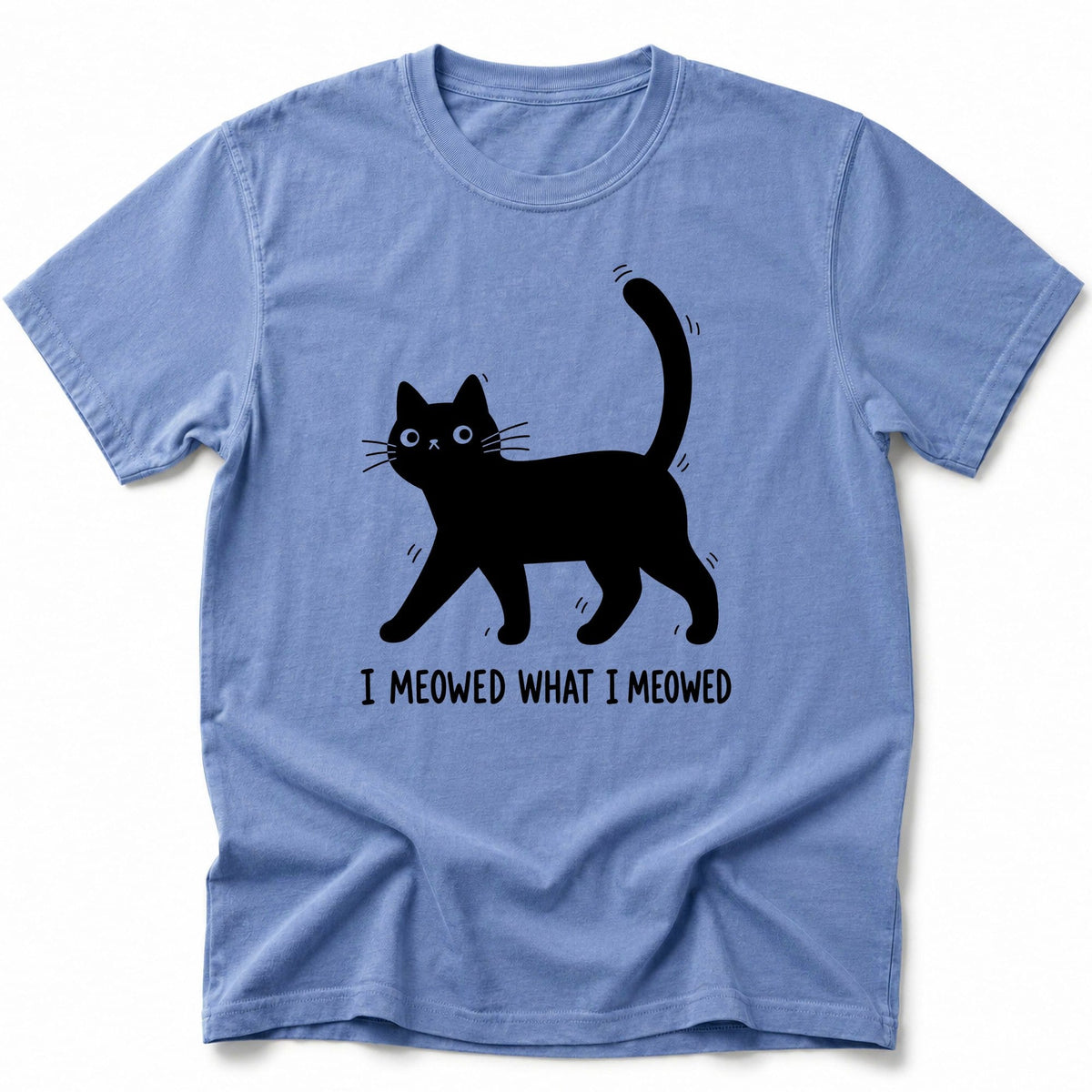 Meowed T-Shirt Blue Jean / S 13570265858356090320 T-Shirt