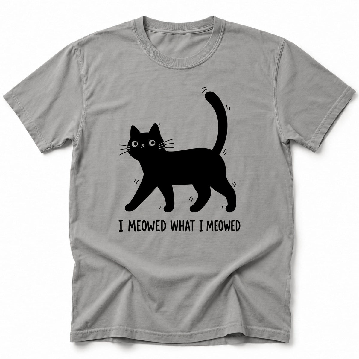 Meowed T-Shirt Grey / S 89193792366471255486 T-Shirt