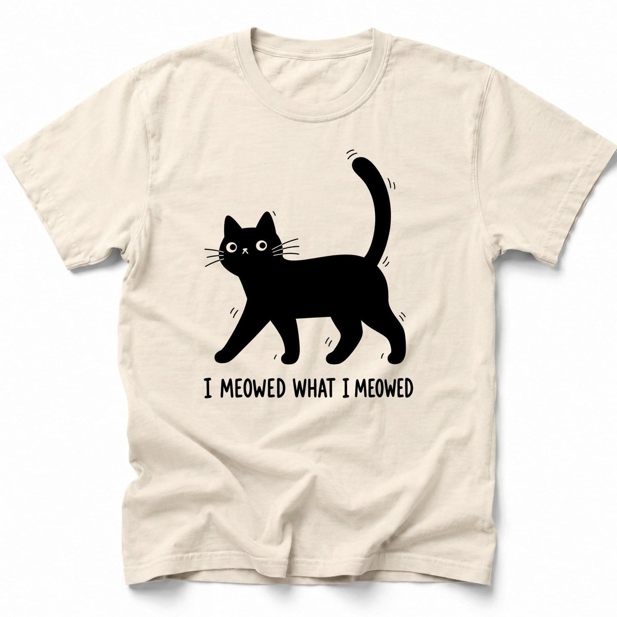 Meowed T-Shirt Ivory / S 21968740175851957089 T-Shirt