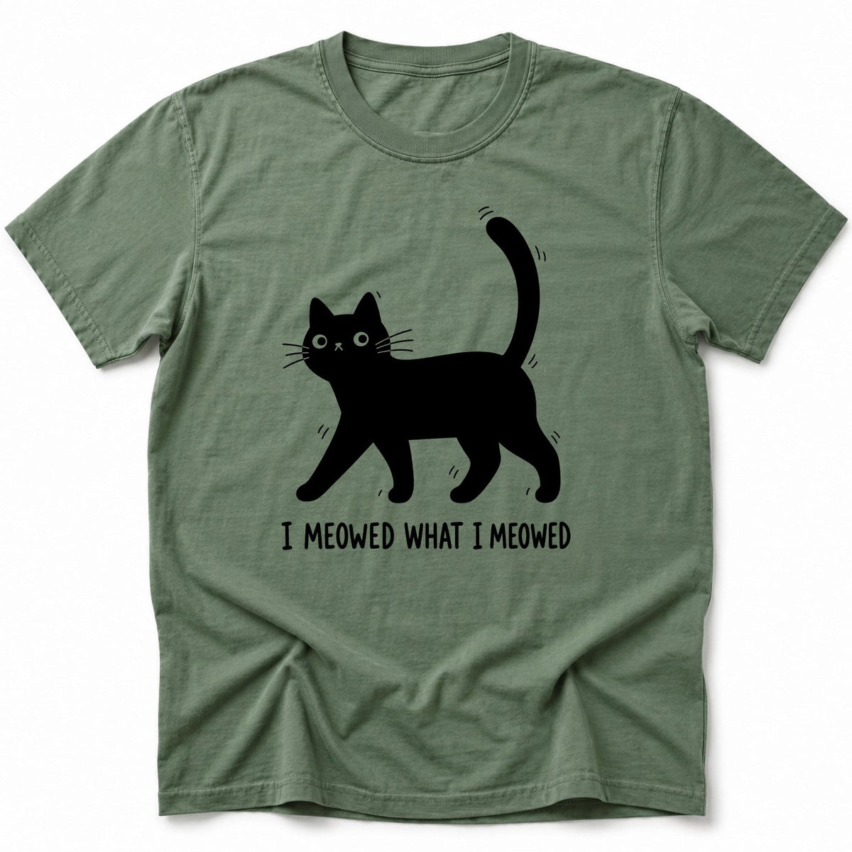 Meowed T-Shirt Moss / S 10816345404564664828 T-Shirt