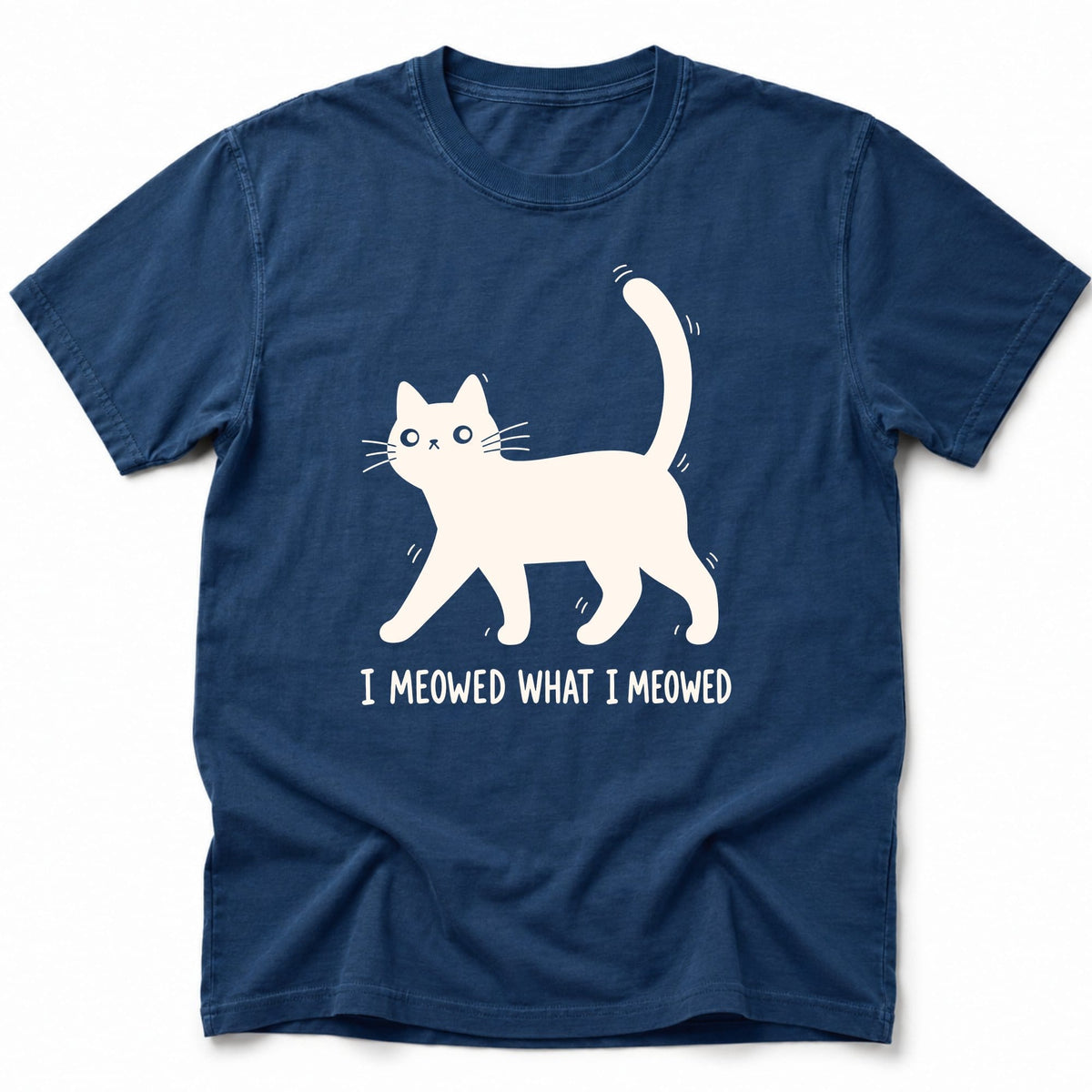 Meowed T-Shirt Navy / S 30820834368839732473 T-Shirt