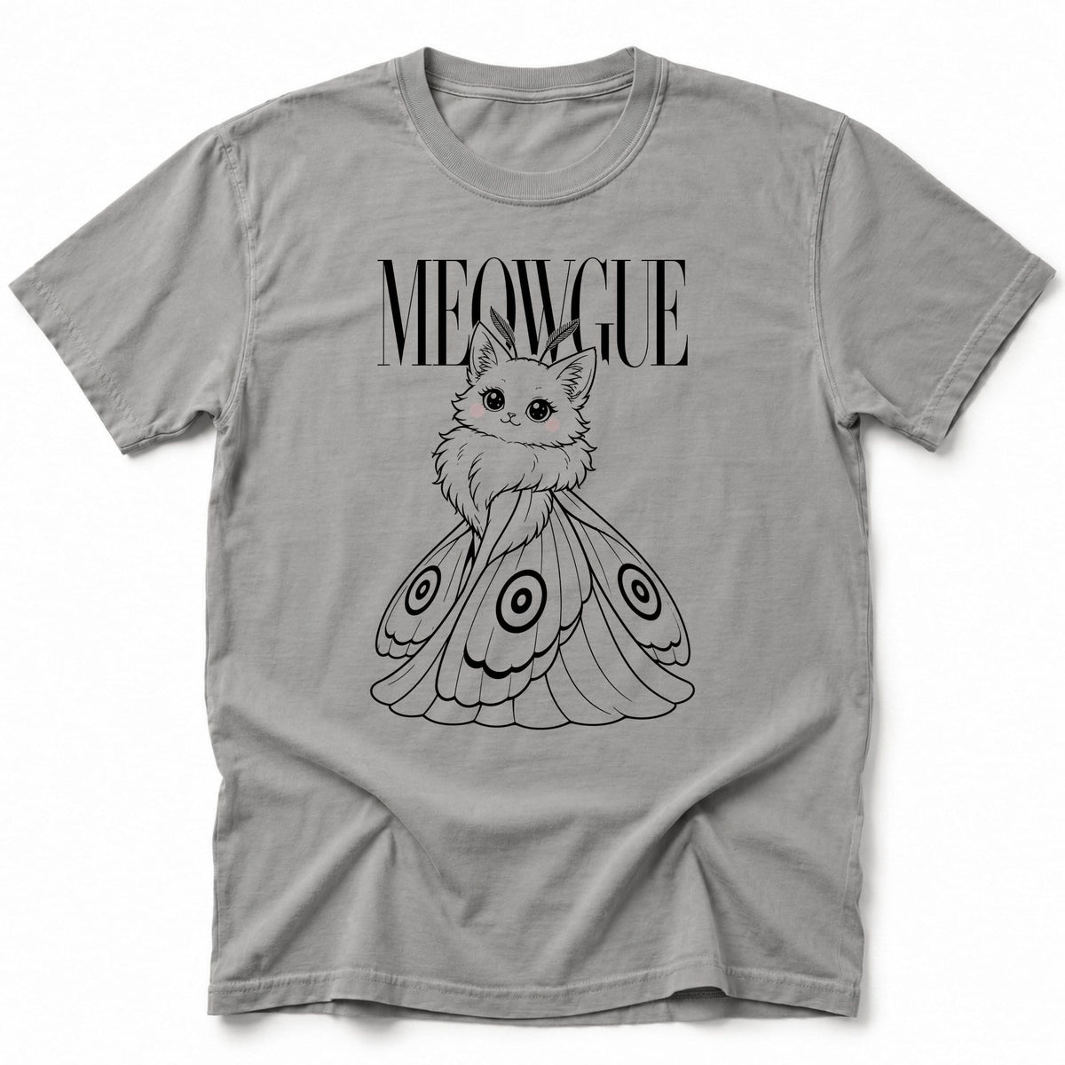 Meowgue T-Shirt Grey / S 14281787344317500468 T-Shirt