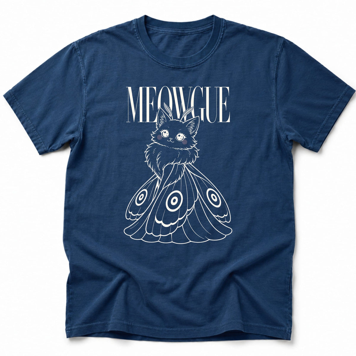Meowgue T-Shirt Navy / S 18859762315680166821 T-Shirt