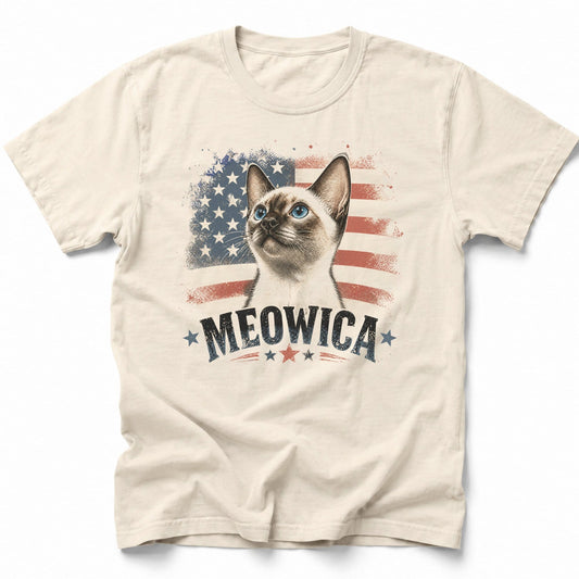 Meowica Free T-Shirt Ivory / S 80032077278683054079 T-Shirt