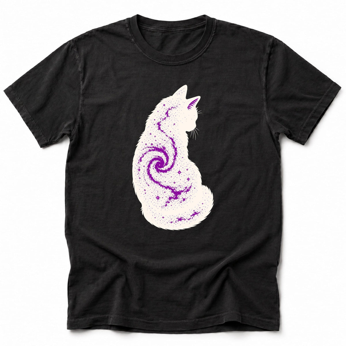 Meowlky Way T-Shirt Black / S 20158372169743732899 T-Shirt