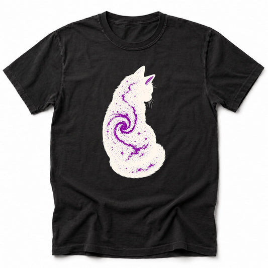 Meowlky Way T-Shirt Black / S 20158372169743732899 T-Shirt