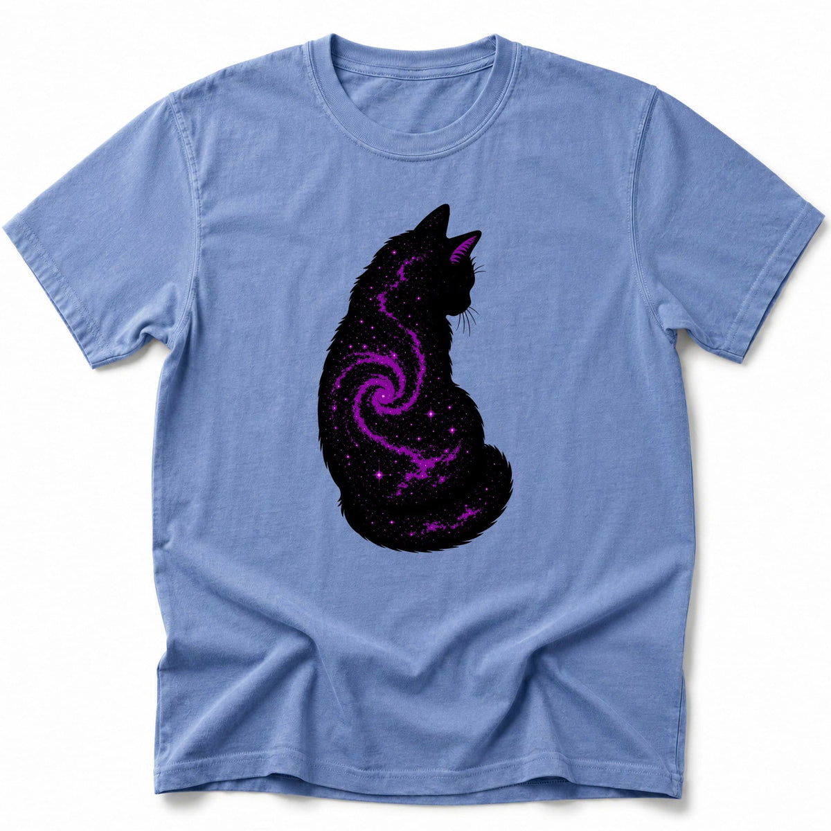 Meowlky Way T-Shirt Blue Jean / S 15107256922154256635 T-Shirt