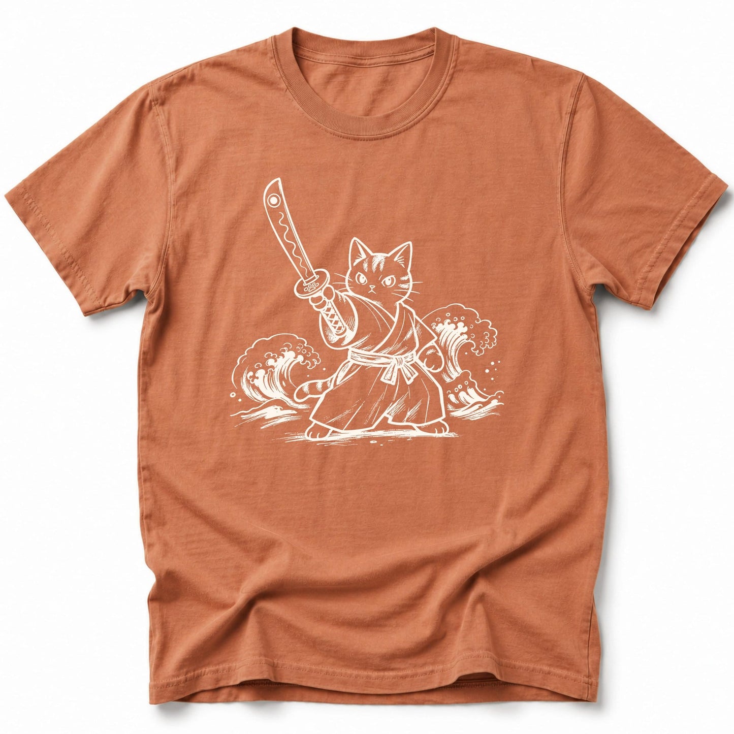 Meowmurai T-Shirt Yam / S 26660827075427821219 T-Shirt