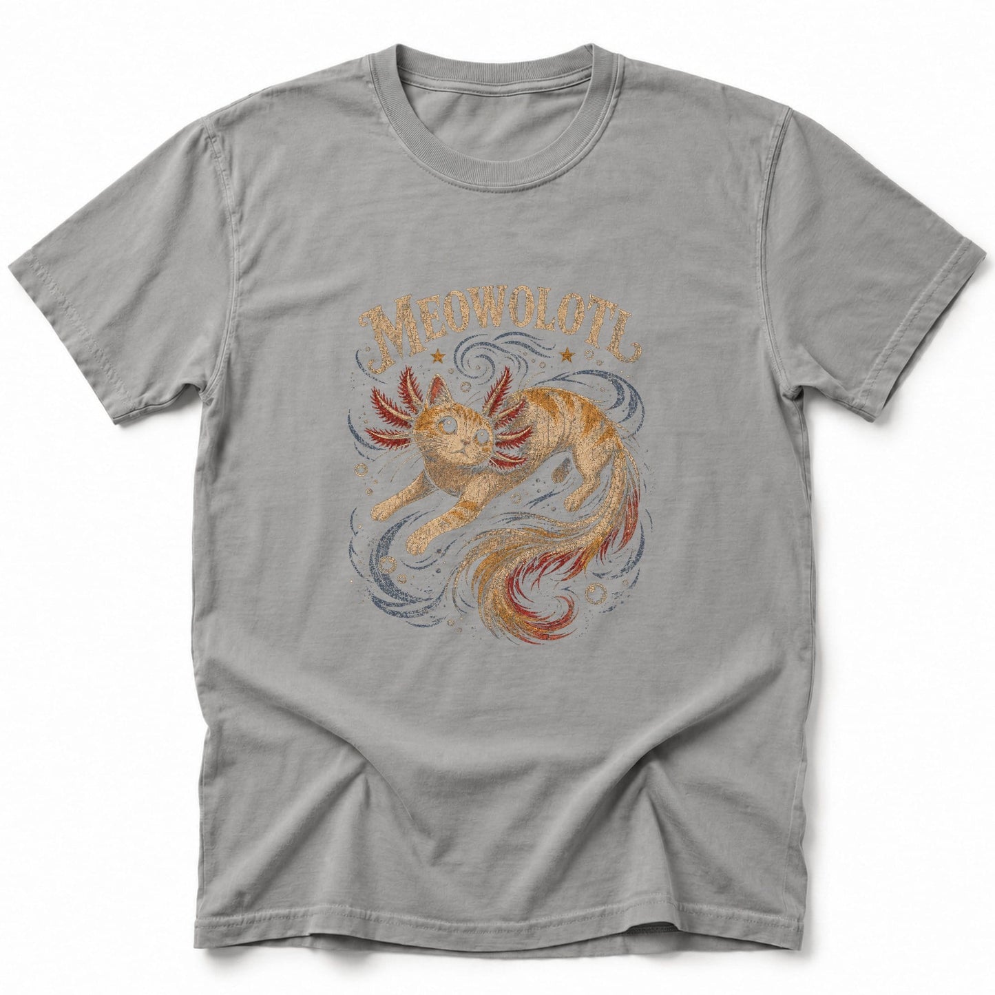Meowolotol T-Shirt Grey / S 37359072244881997533 T-Shirt