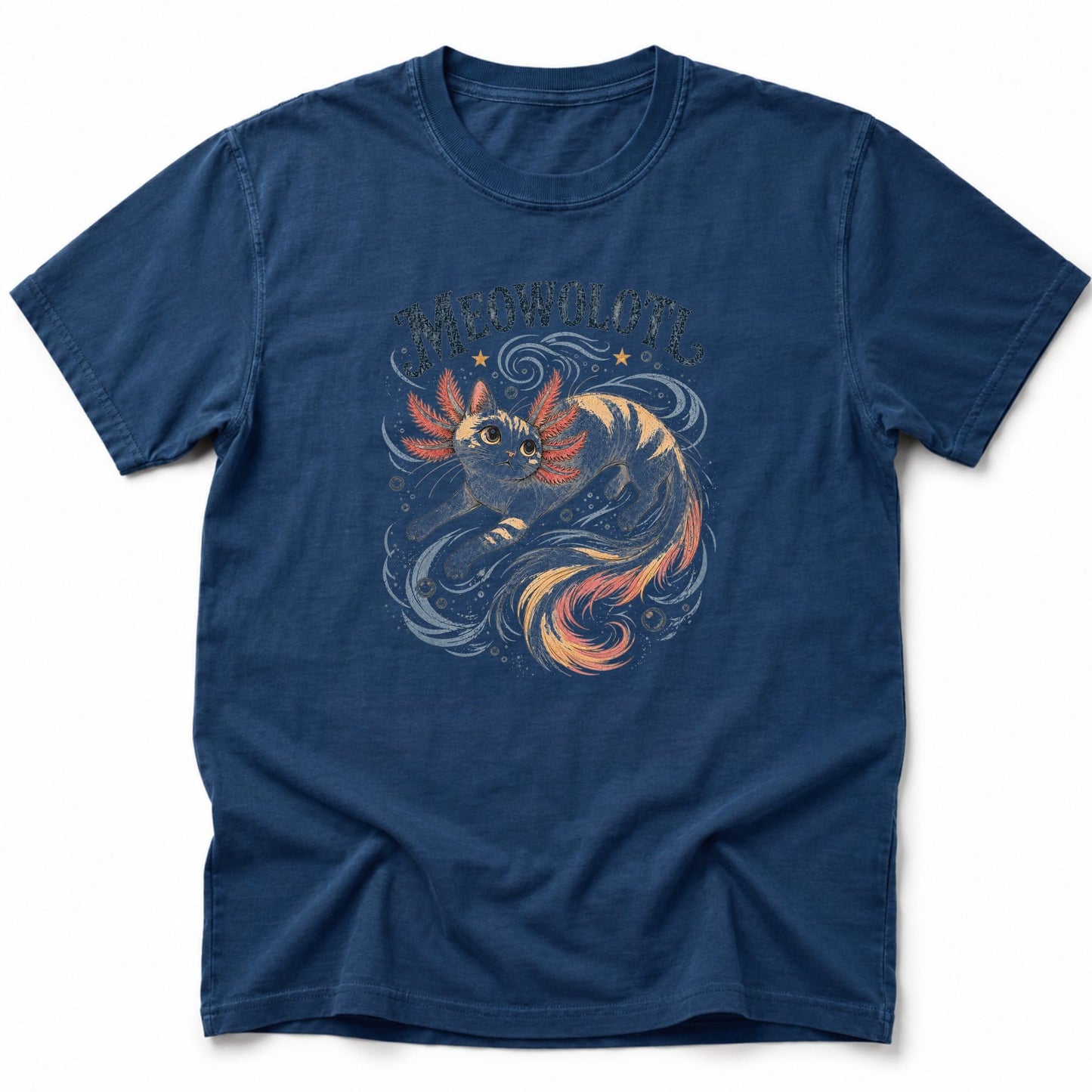 Meowolotol T-Shirt Navy / S 13350928552022922425 T-Shirt