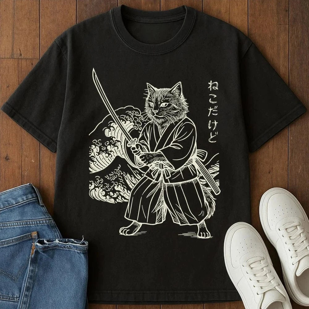 Meowshido T-Shirt Black / S 53181224474112294016 T-Shirt