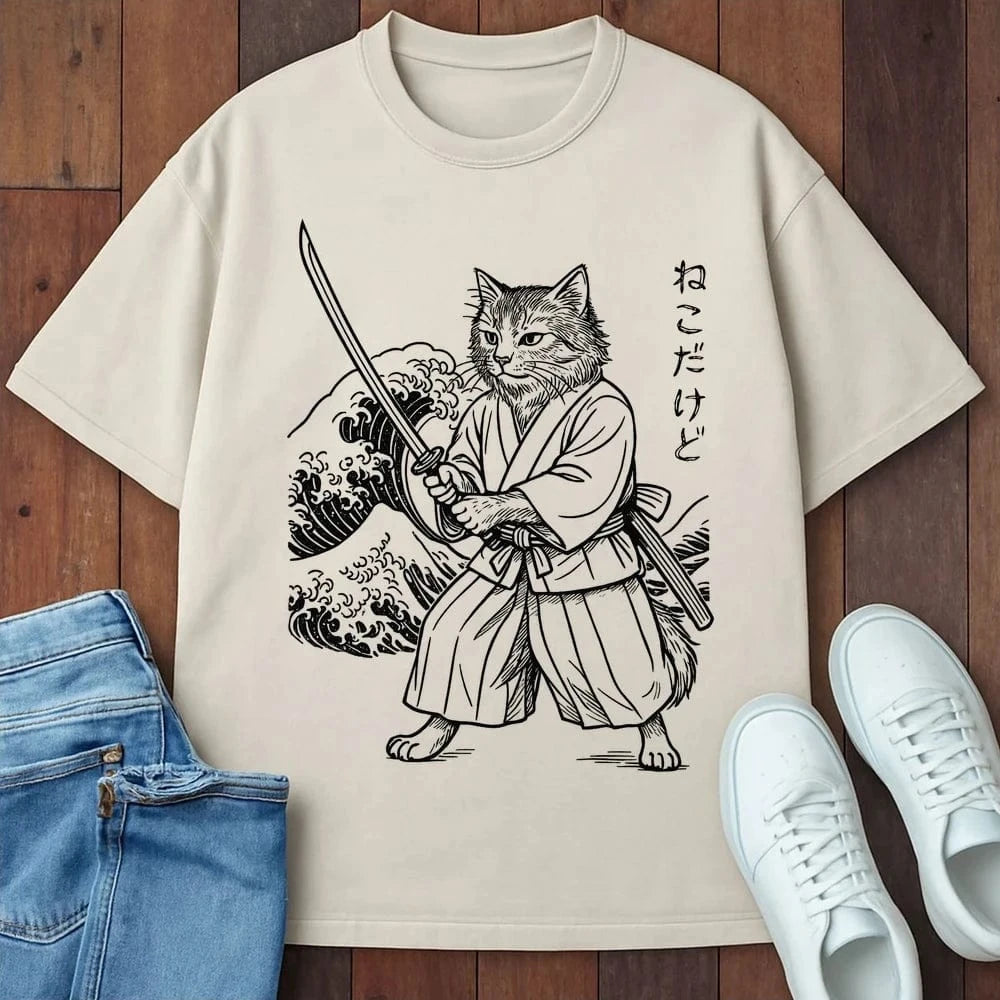 Meowshido T-Shirt Ivory / S 27063711279468487713 T-Shirt