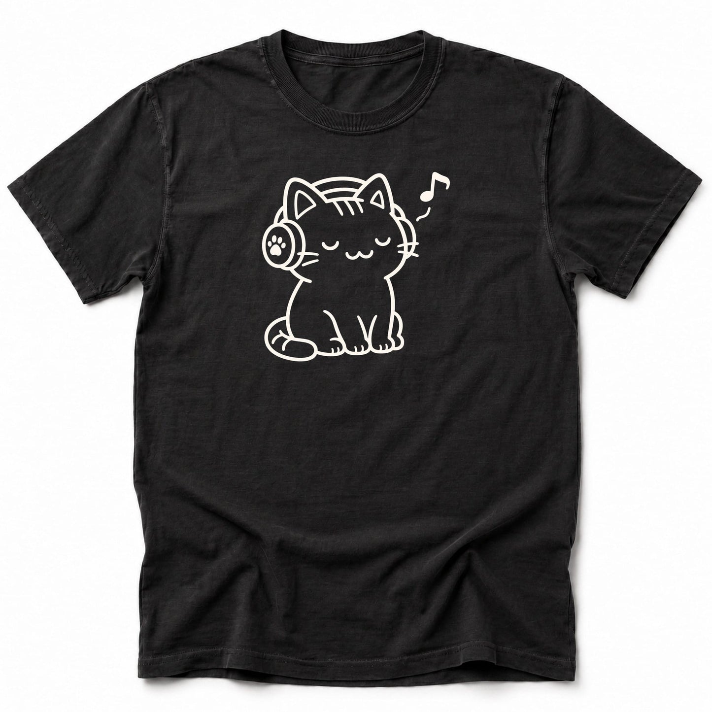 Meowsical T-Shirt Black / S 10361563906604952224 T-Shirt