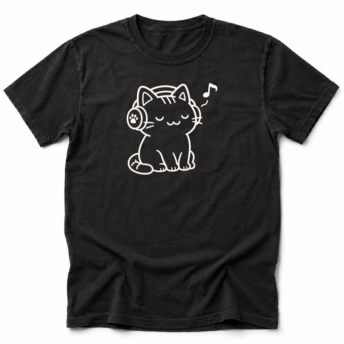 Meowsical T-Shirt Black / S 10361563906604952224 T-Shirt