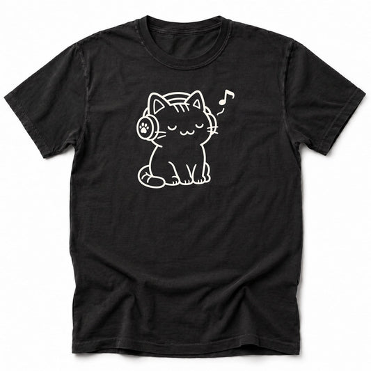 Meowsical T-Shirt Black / S 10361563906604952224 T-Shirt