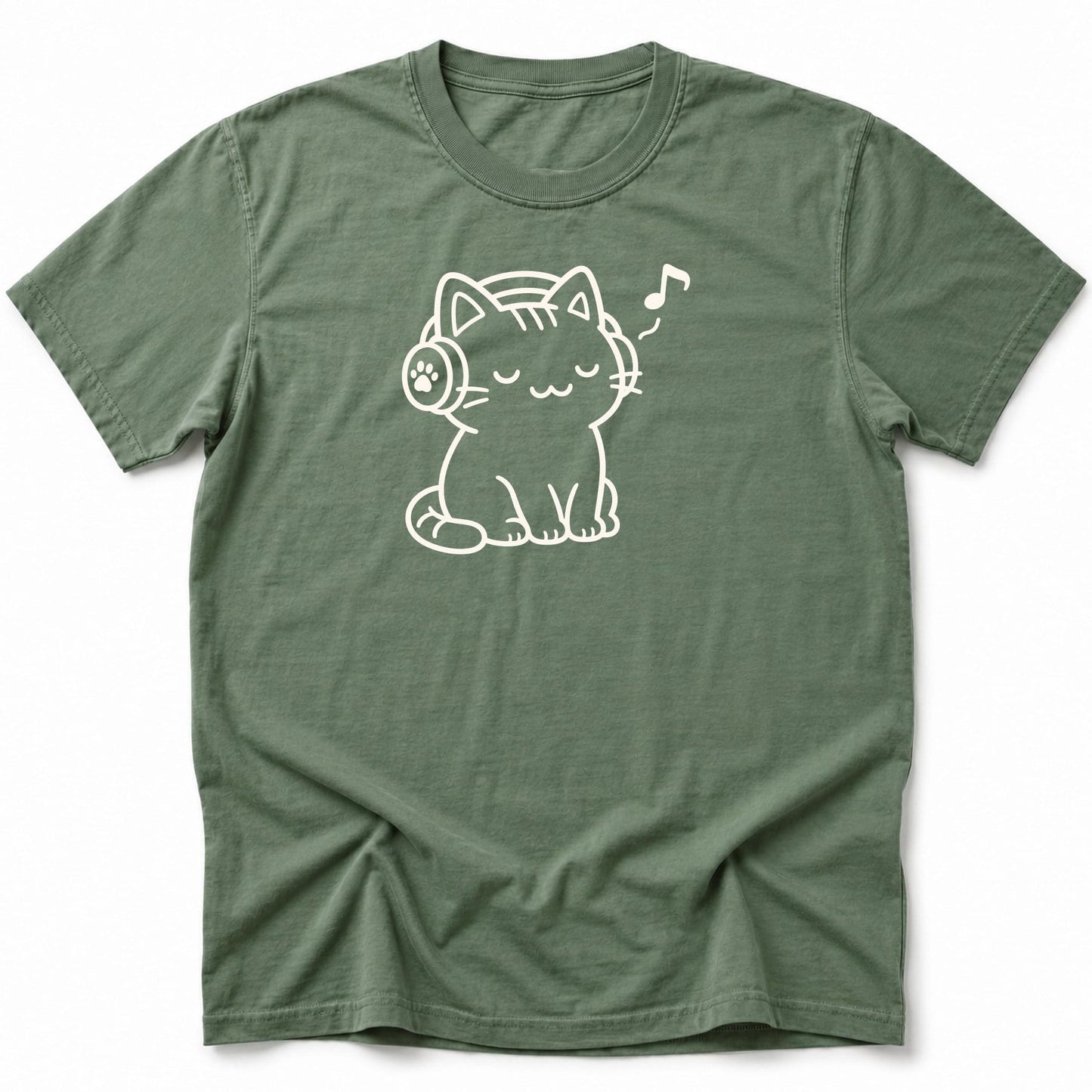 Meowsical T-Shirt Moss / S 13915727479450381829 T-Shirt