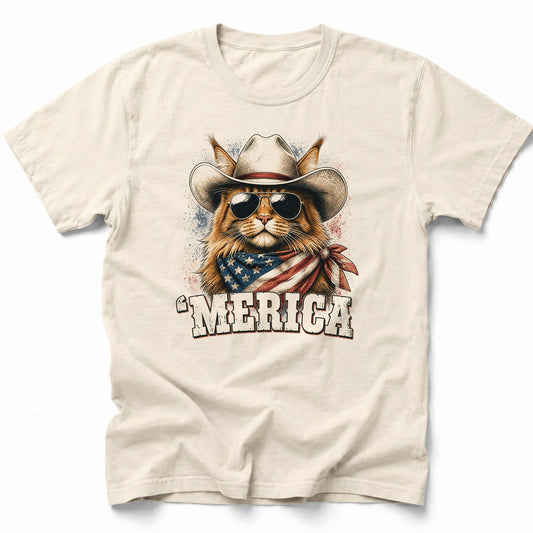 Merica T-Shirt Ivory / S 96943664665763161548 T-Shirt