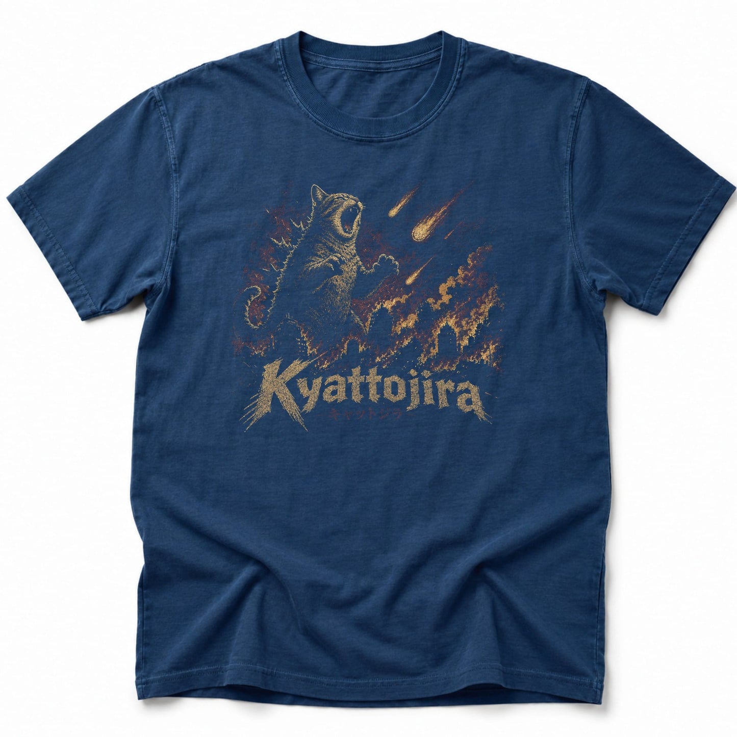 Meteor Roar T-Shirt Navy / S 13237842556374419745 T-Shirt
