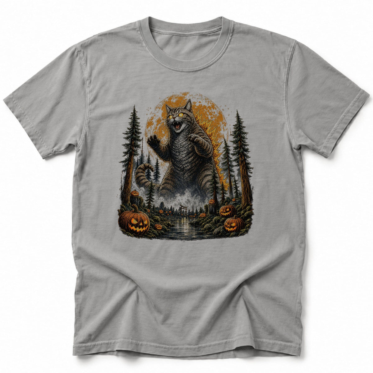 Moonlit Cataclysm 2 T-Shirt Grey / S 11616822923711372716 T-Shirt