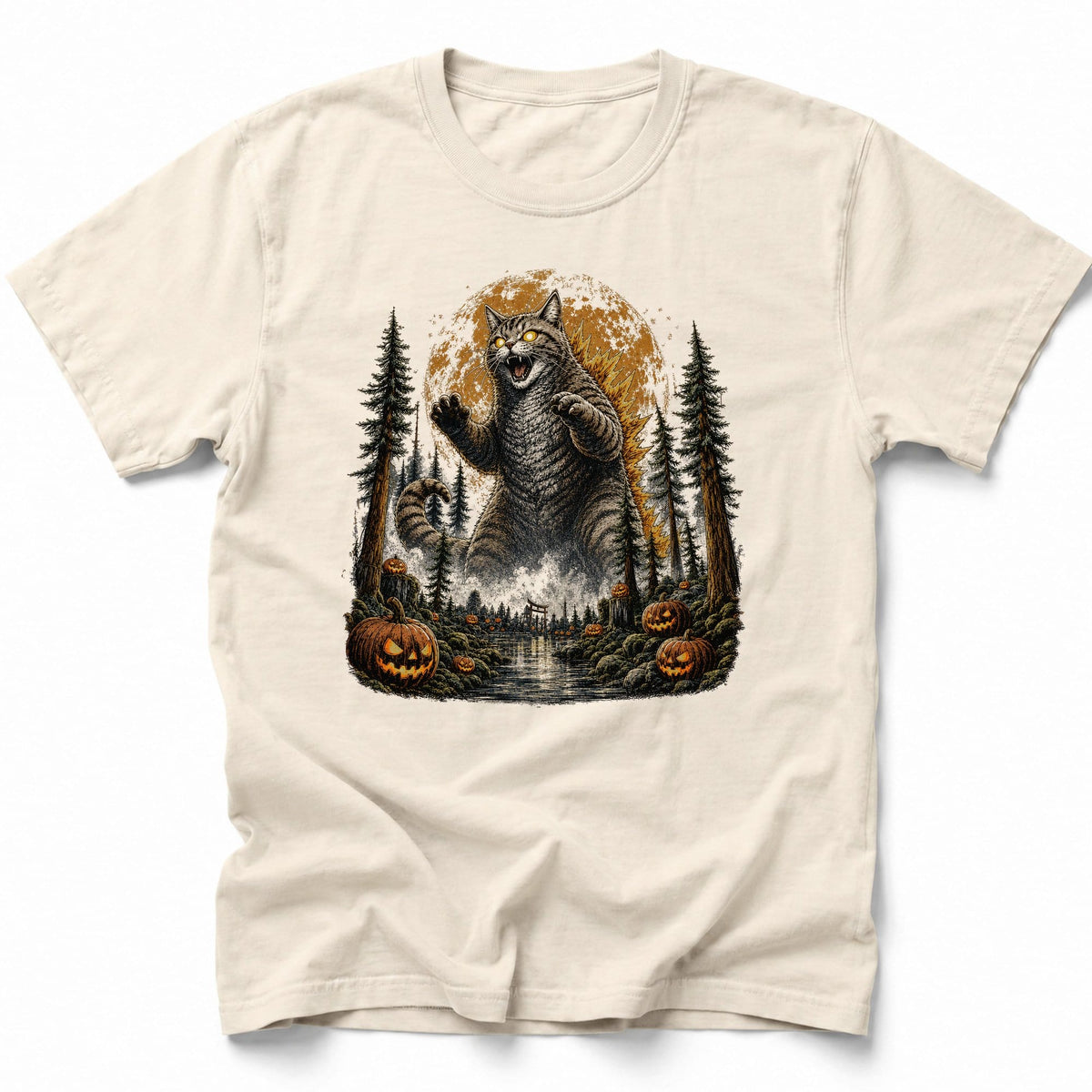 Moonlit Cataclysm 2 T-Shirt Ivory / S 14953425097293228310 T-Shirt