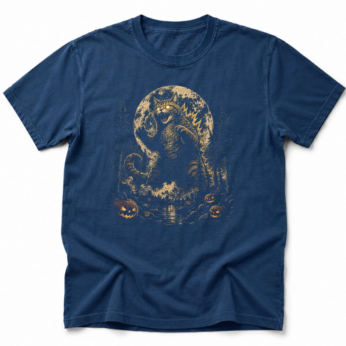 Moonlit Cataclysm 2 T-Shirt Navy / S 18922203266481450035 T-Shirt