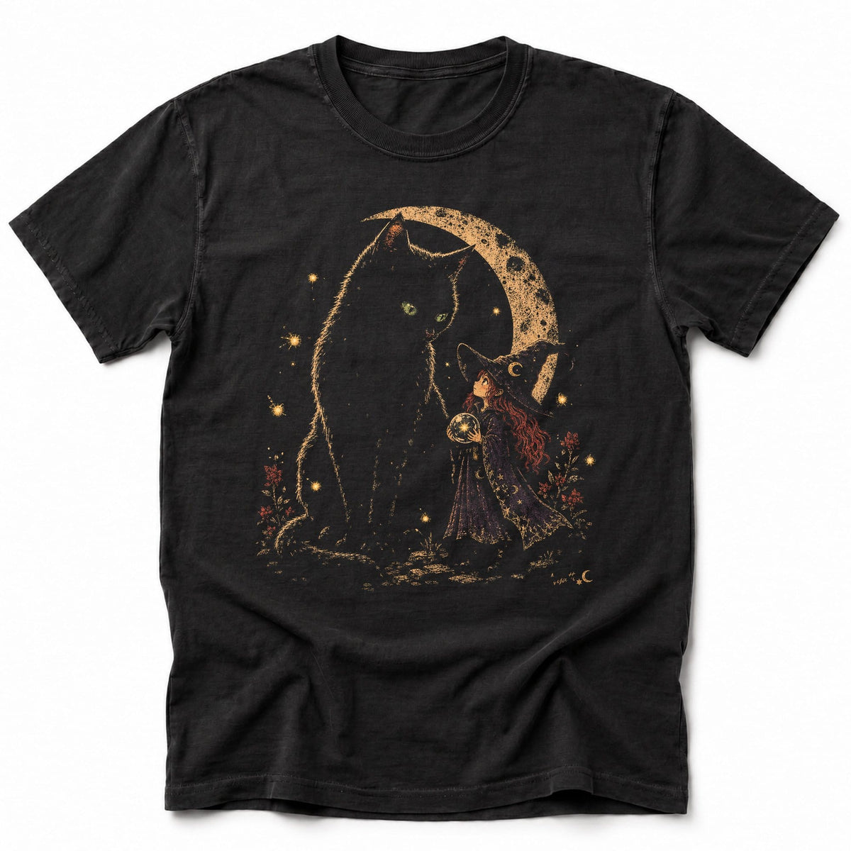 Moonlit Enchantment T-Shirt Black / S 19752066110959077602 T-Shirt