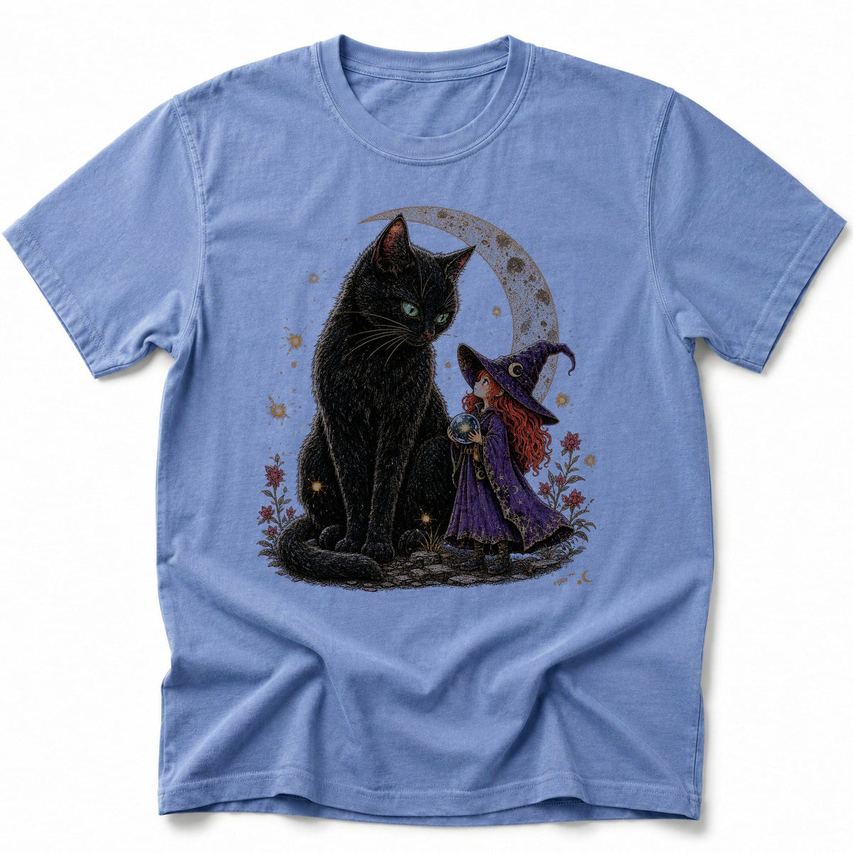 Moonlit Enchantment T-Shirt Blue Jean / S 24172046187592362264 T-Shirt
