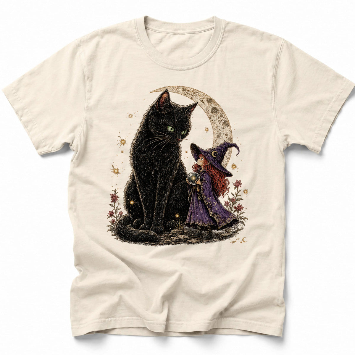 Moonlit Enchantment T-Shirt Ivory / S 25179942056386616837 T-Shirt