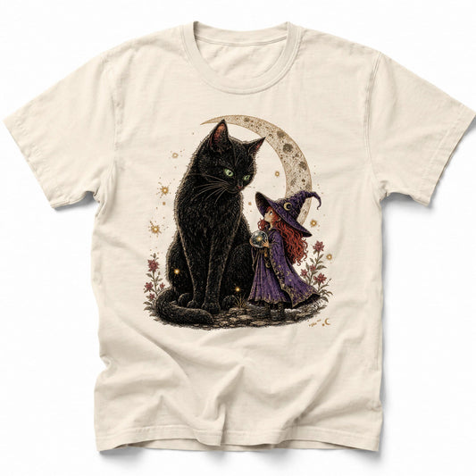 Moonlit Enchantment T-Shirt Ivory / S 25179942056386616837 T-Shirt