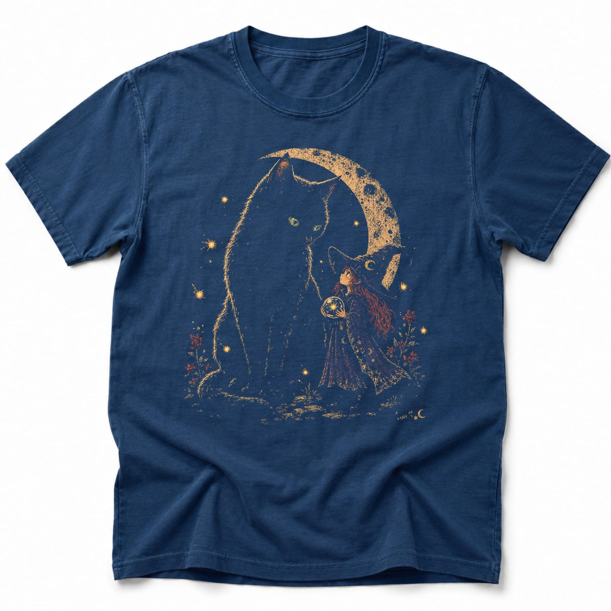 Moonlit Enchantment T-Shirt Navy / S 10285061711456529279 T-Shirt