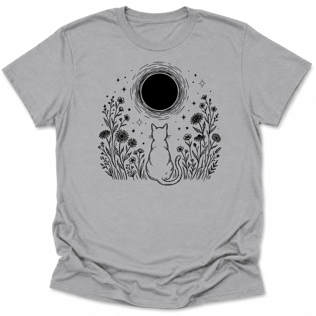 Moonlit Familiar Everyday Softstyle Tee Sport Grey / S 18459681229249624277 T-Shirt