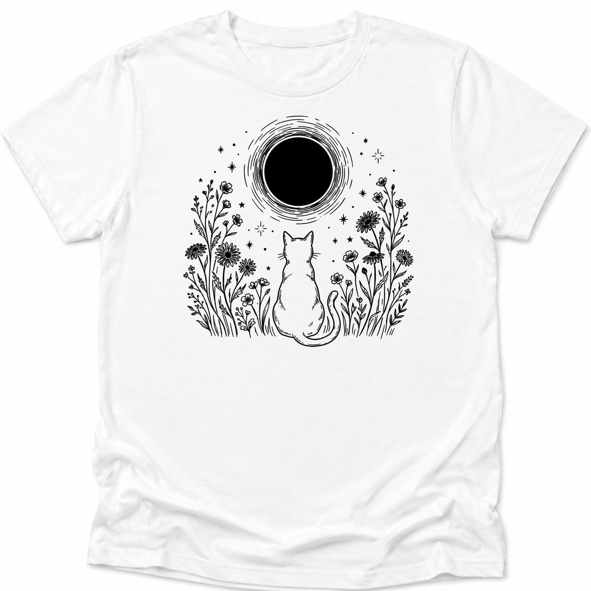 Moonlit Familiar Everyday Softstyle Tee White / S 33359661383886514461 T-Shirt