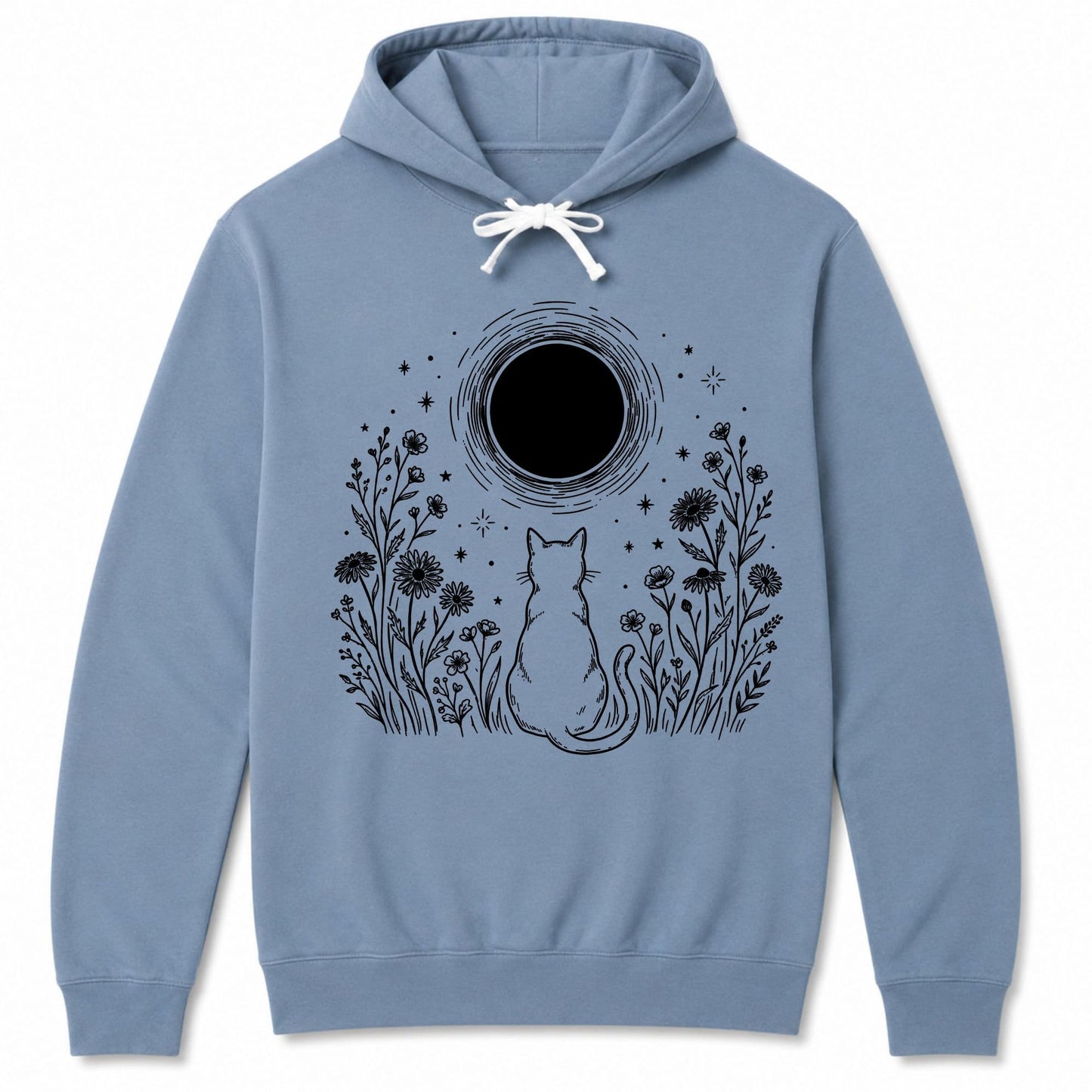 Moonlit Familiar Hoodie S / Blue Jean 12350884786661494509 Hoodie