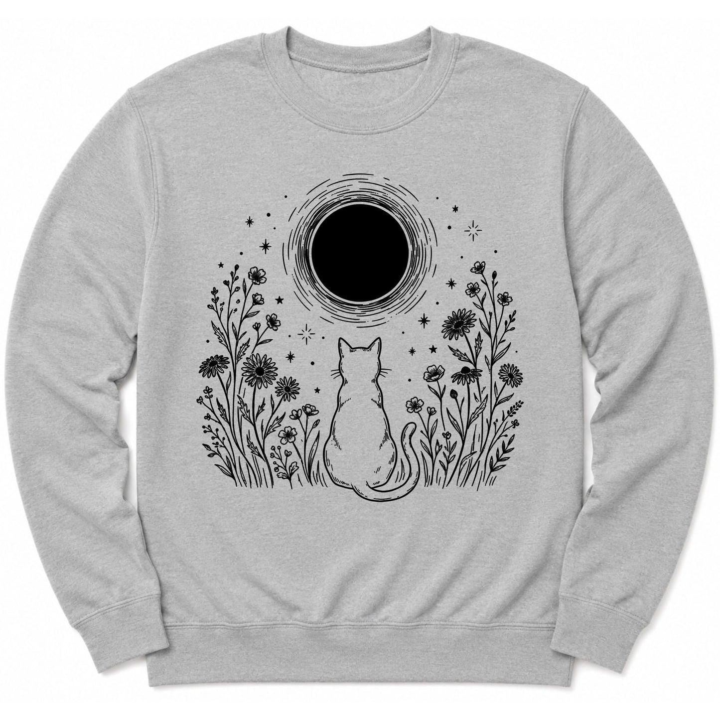 Moonlit Familiar Sweatshirt S / Sport Grey 29947795714334351476 Sweatshirt