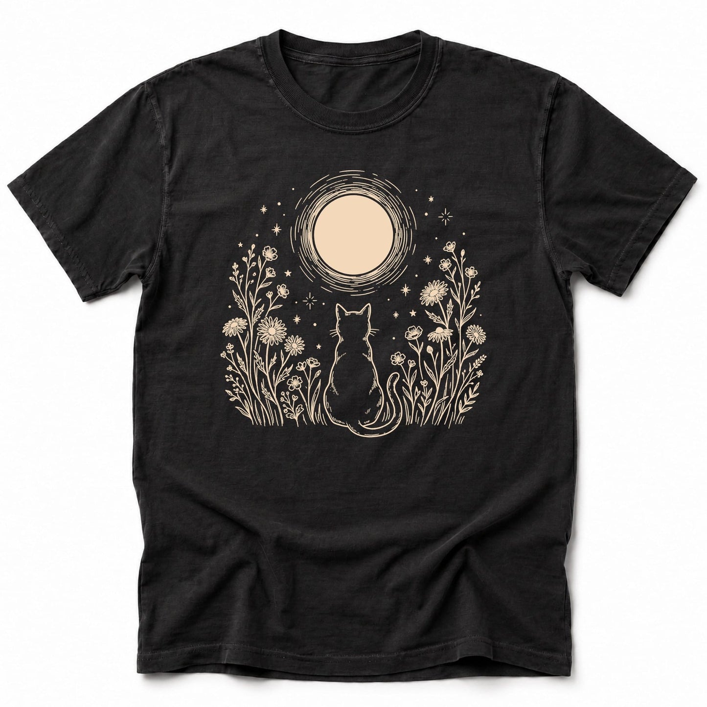 Moonlit Familiar T-Shirt Black / S 14515746334354747773 T-Shirt