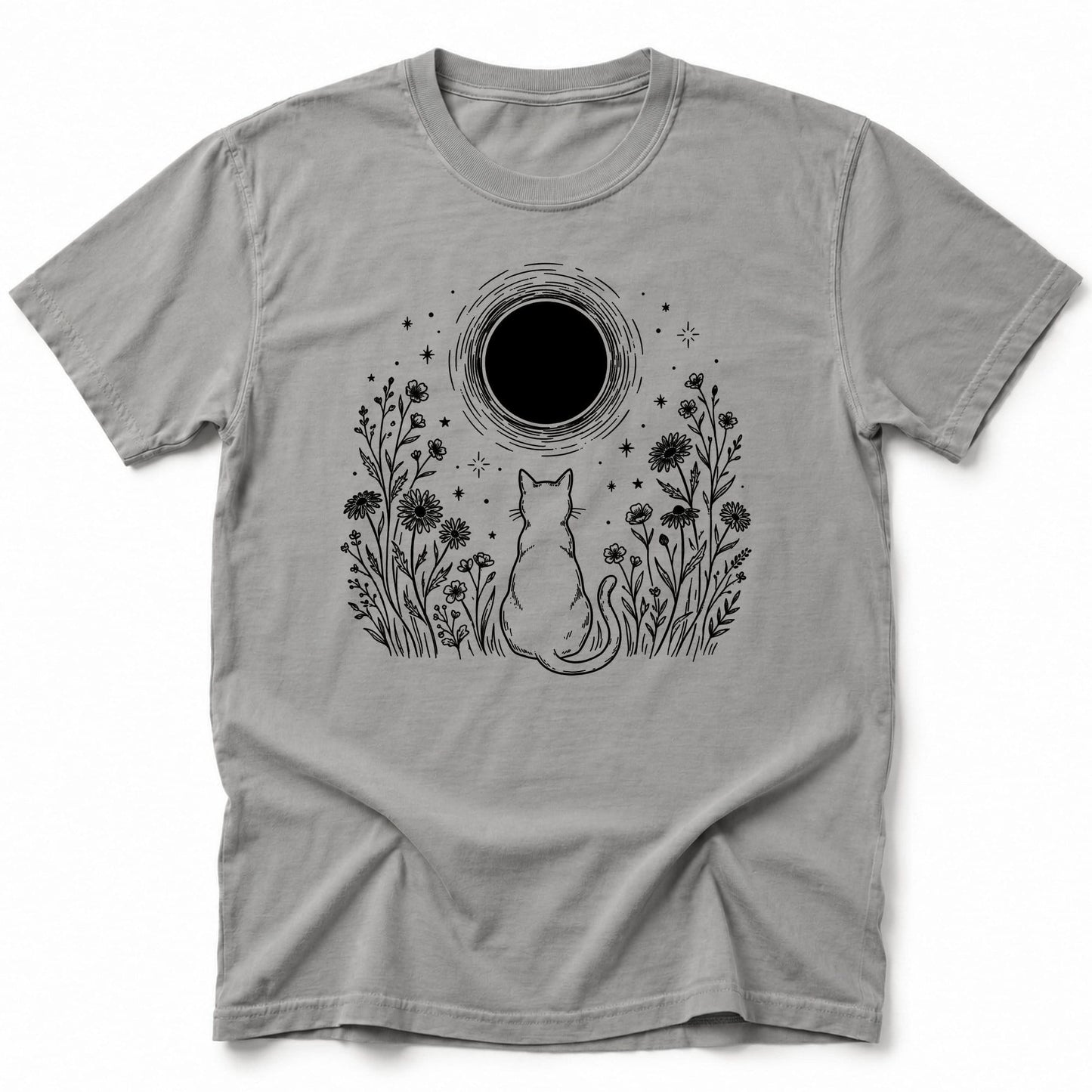Moonlit Familiar T-Shirt Grey / S 31476996565614834063 T-Shirt