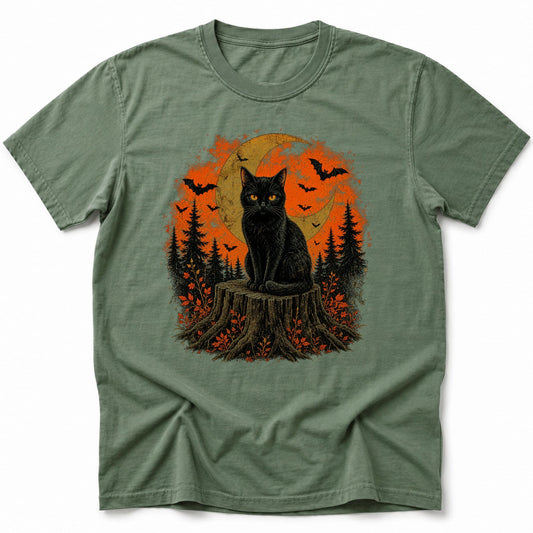 Moonlit Glare T-Shirt Moss / S 73491135377623756527 T-Shirt