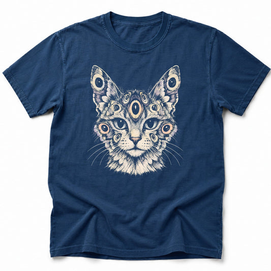 Moth Eyes T-Shirt Navy / S 34286044782020533497 T-Shirt